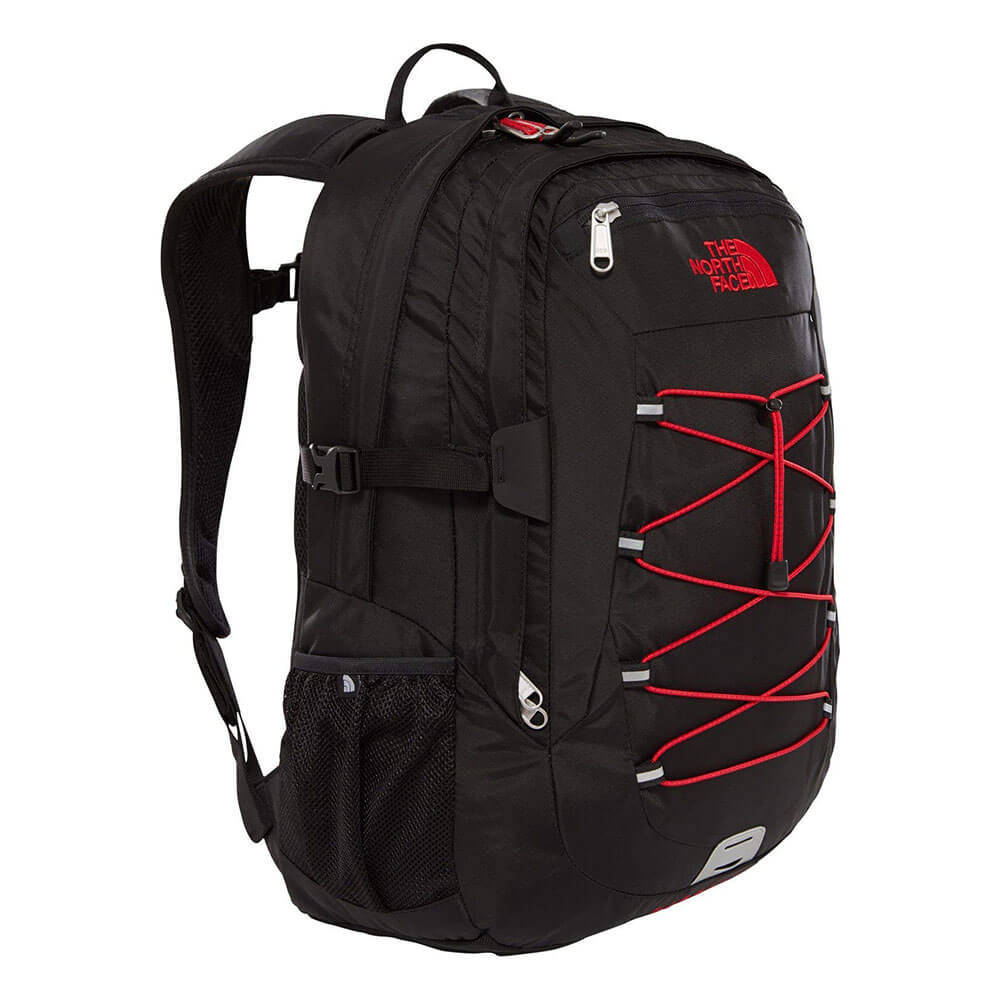 the north face borealis classic black red