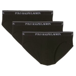 Polo Ralph Lauren  Slip Low Rise Brf-3 Pack-Brief 714513423002 Nero