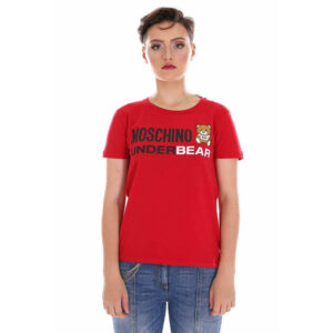 MOSCHINO T SHIRT DONNA A1904 9003 195 RED