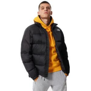 north face giacca nera
