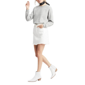 Levi’S® Deconstructed Skirt Donna 77882 0010 Bianco