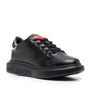 Love Moschino Sneakerd. Gomma40 Nero Oro Ja15284G0Dia600A