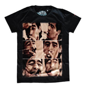 Bastille T Shirt Maradona Basttsmar2 Nero