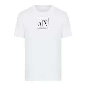 Armani Exchange T Shirt uomo 3LZTEE ZJFCZ 1100 White