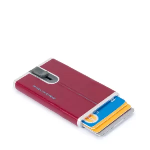 Piquadro Porta carte di credito con sliding system PP4825B2R R Rosso