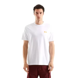 Refrigiwear Boris T shirt uomo T27100 JE9101 A00010 White