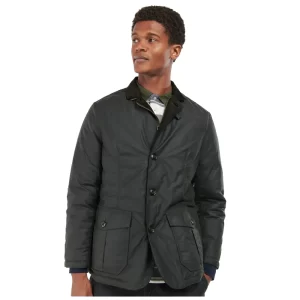 BARBOUR Giacca Winter Lutz WAX sage olive night MWX2056 SG51