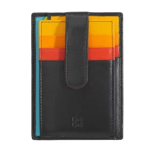 Dudubags Colorful Timor porta carte di credito in pelle nero 534 1182 01