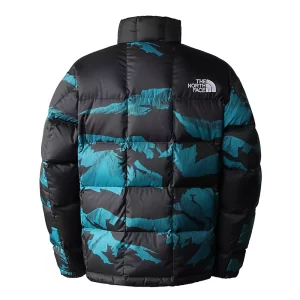 The North Face Giacca in piumino Lhotse uomo NF0A3Y2398X Harbor Blue Mountain Peak Print