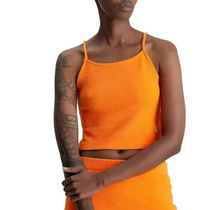 Calvin Klein Strappy top J20J221011 SCB Vibrant Orange