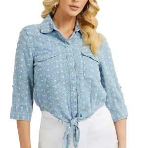 Guess camicia donna W3GH07 D4ZL2 CRFY