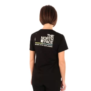 The North Face T shirt donna Foundation graphic tee NF0A55B2R0G1 Black