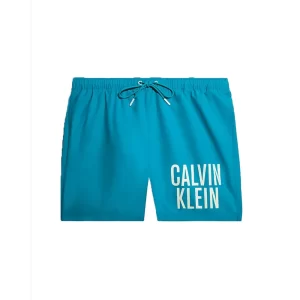 Calvin Klein Boxer Mare uomo KM0KM00794 CVZ Medium Drawstring Clear Turquoise