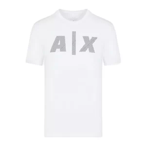 Armani Exchange T shirt uomo 3RZTFF ZJH4Z 1100 White