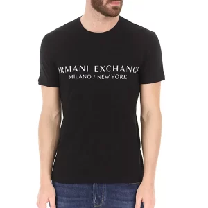 Armani Exchange t shirt Uomo 8NZT72 Z8H4Z 1200 Black