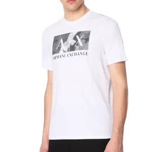 Armani Exchange t shirt uomo 3RZTJF ZJH4Z 1100 White