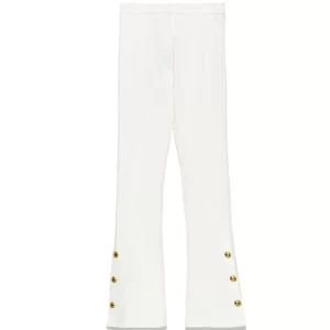 Gaelle pantalone in punto milano GBDP18910 Off White